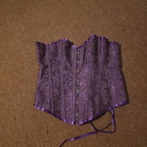 Purple Lace Corset